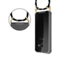 Miniatyrbilde 7 av 8: Deksel med kedja for Samsung Galaxy A3 2017 Case med gullringer, ledningsstropp og avtakbart etui