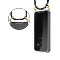 Miniatyrbilde 7 av 8: Deksel med kedja for Samsung Galaxy A3 2017 Case med gullringer, ledningsstropp og avtakbart etui