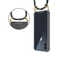 Pikkukuva 7 / 8: iPhone XS MAX Suojakuori ketju Silikoni suojakotelo Gold Rings johto hihna ja irrotettava asia