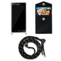 Miniatyrbilde 8 av 8: Deksel med kedja for Samsung Galaxy A5 2016 Case med gullringer, ledningsstropp og avtakbart etui