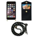 Pikkukuva 8 / 8: iPhone 6 PLUS / 6S PLUS Suojakuori ketju Silikoni suojakotelo Gold Rings johto hihna ja irrotettava asia