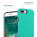 Pikkukuva 3 / 8: iPhone 6 PLUS / 6S PLUS / 7 PLUS / 7S PLUS / 8 PLUS Suojakuori Suojakotelo Outdoor jossa on ylimääräinen pito ja liukastumista estävä pinta