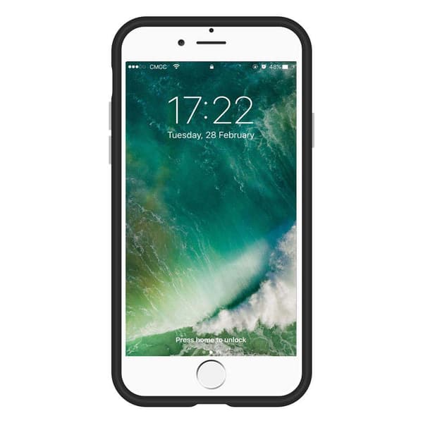 Deksel til iPhone 6 PLUS / 6S PLUS / 7 PLUS / 7S PLUS / 8 PLUS Outdoor Hybrid beskyttelsesdeksel med ekstra grep og sklisikker overflate i