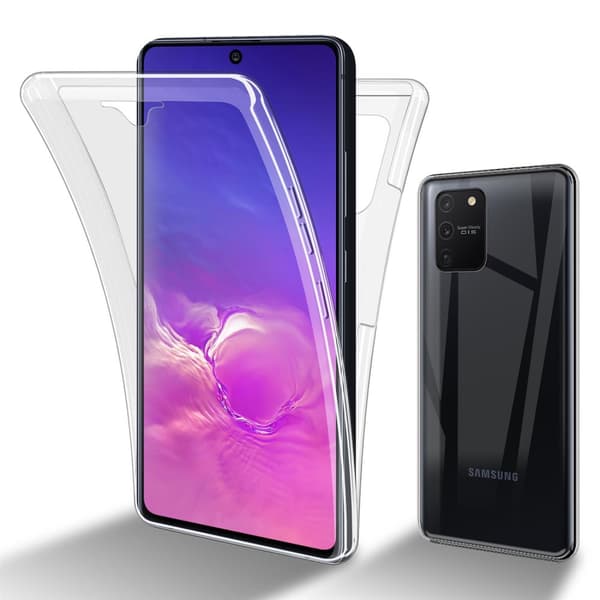 Samsung Galaxy A91 / S10 LITE / M80s Suojakuori Suojakotelo 360° ympäryssuojaus näytönsuojuksen kanssa