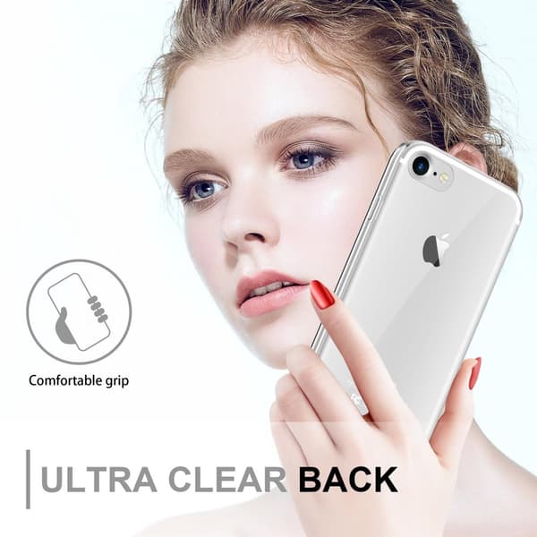 iPhone 7 / 7S / 8 / SE 2020 Suojakuori Suojakotelo 360° ympäryssuojaus näytönsuojuksen kanssa