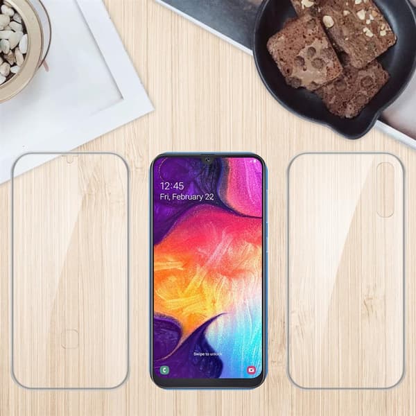 Samsung Galaxy A50 4G / A50s / A30s Suojakuori Suojakotelo 360° ympäryssuojaus näytönsuojuksen kanssa