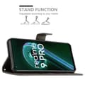 Pikkukuva 4 / 8: Realme 9 5G / 9 PRO / V25 / Q5 / OnePlus Nord CE 2 LITE 5G Suojakotelo Suojakuori Lompakkokotelo Matkapuhelinkotelo Kukat jossa on magneettisuljenta,