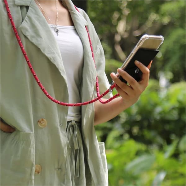 Samsung Galaxy S21 ULTRA Suojakuori ketju Samsung Galaxy S21 ULTRA Silikoni suojakotelo hopea renkaat, johto hihna ja irrotettava asia