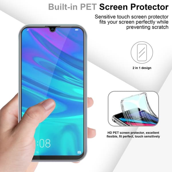 Cover Honor 10 LITE / Huawei P SMART 2019 Etui Case (Gennemsigtig)