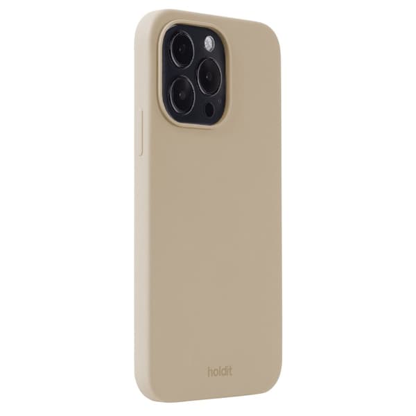 holdit iPhone 14 Pro Max Mobilskal Silikon Latte Beige