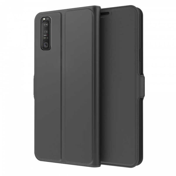 Sony Xperia 1 III Flip Case Skin Pro V2 korttilokerolla