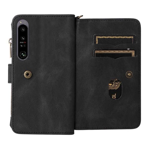 Xperia 1 IV multifunktionelt pung etui Lynlås 13-rum