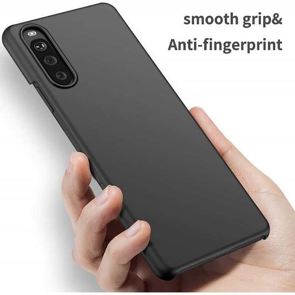 Xperia 10 V Ultratunt Mattsvart Skal Basic V2