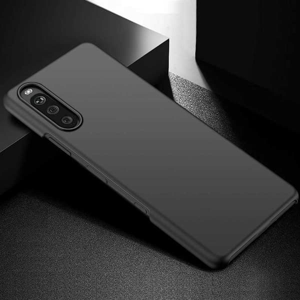 Xperia 10 V Ultratunt Mattsvart Skal Basic V2