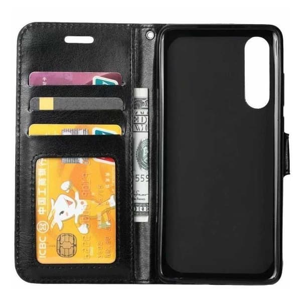 Xperia 10 V Wallet Case PU-læder 4-LOMMES