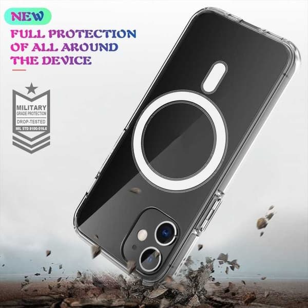 iPhone X / XS Transparent stødabsorberende cover MagSafe-kompatibel