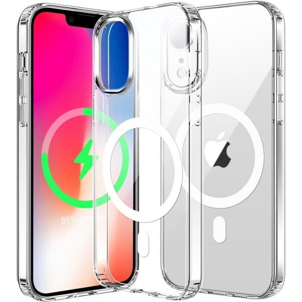 iPhone XR Transparent stødabsorberende cover MagSafe-kompatibel