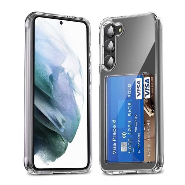 Samsung S23 Plus Iskunkestävä kansi korttilokerolla V3