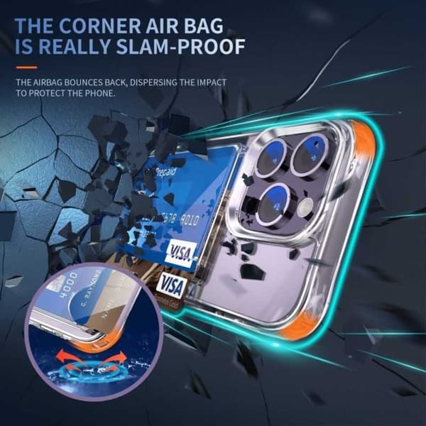 iPhone 14 Pro Max stødsikkert cover med kortrum V3