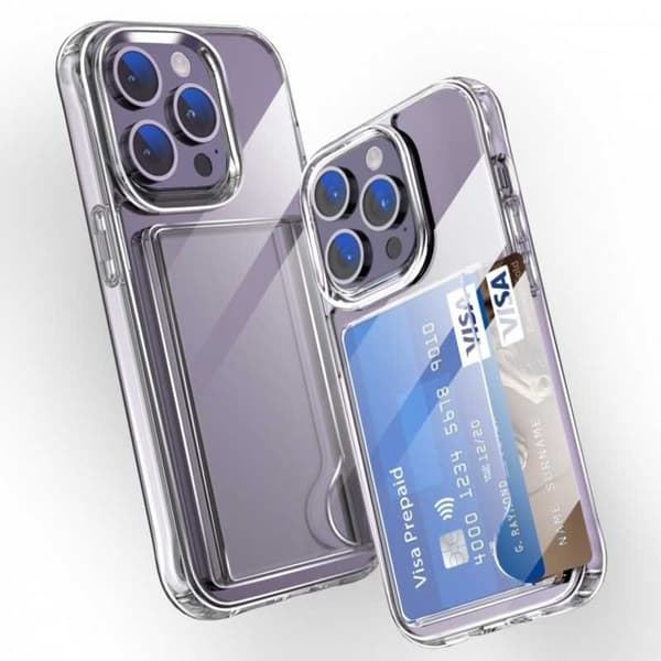 iPhone 14 Pro Max stødsikkert cover med kortrum V3