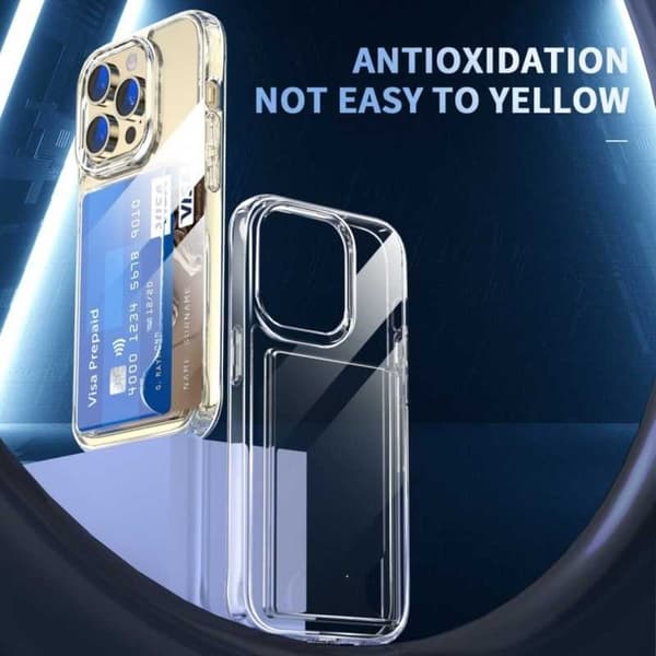 iPhone 14 Pro Max stødsikkert cover med kortrum V3