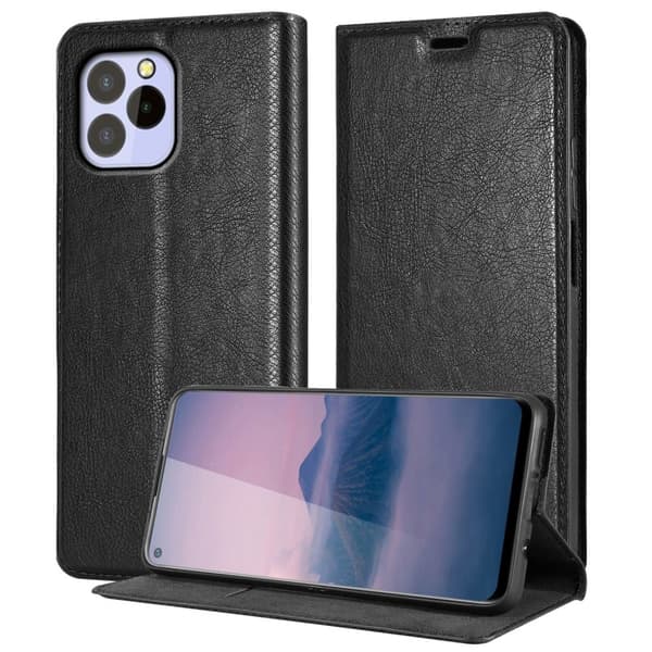 Oukitel C21 PRO Fodral Skal Plånboksfodral Case med magnetisk stängning, ståfunktion och kortficka