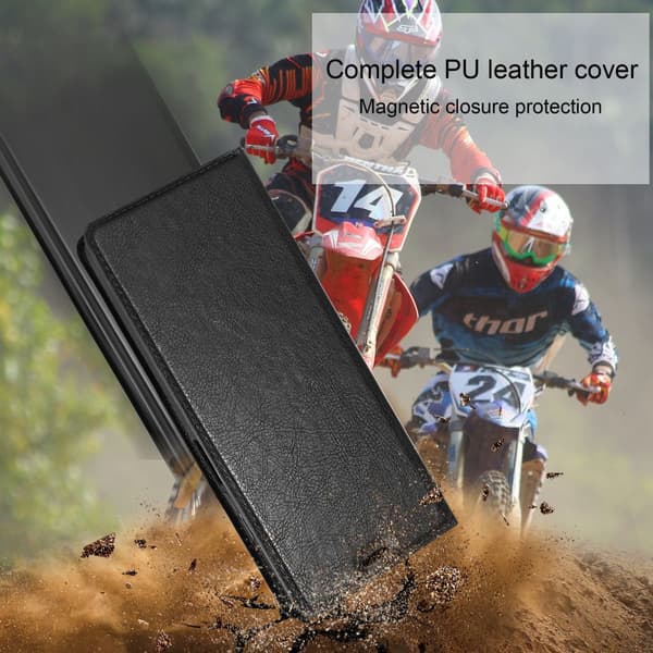 Lommebokdeksel til Samsung Galaxy A04s Deksel med magnetisk lukking, stativfunksjon og kortlomme