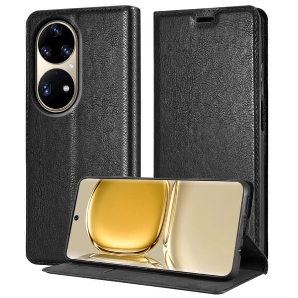 Huawei P50 PRO Suojakotelo Suojakuori Lompakkokotelo Matkapuhelinkotelo jossa magneettisuljenta, jalusta-toiminto ja korttitasku