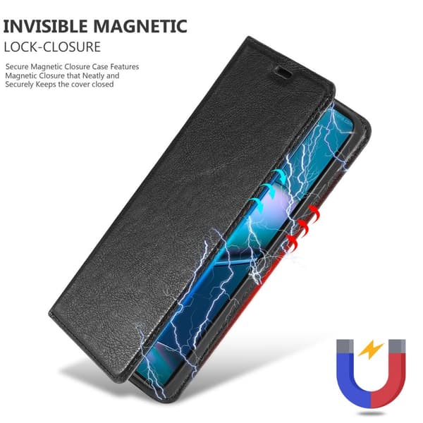 Lommebokdeksel til Motorola EDGE 30 PRO / EDGE+ Deksel med magnetisk lukking, stativfunksjon og kortlomme