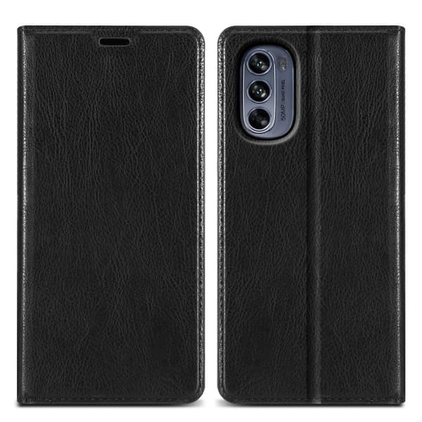 Motorola MOTO G62 5G Fodral Skal Plånboksfodral Case med magnetisk stängning, ståfunktion och kortficka