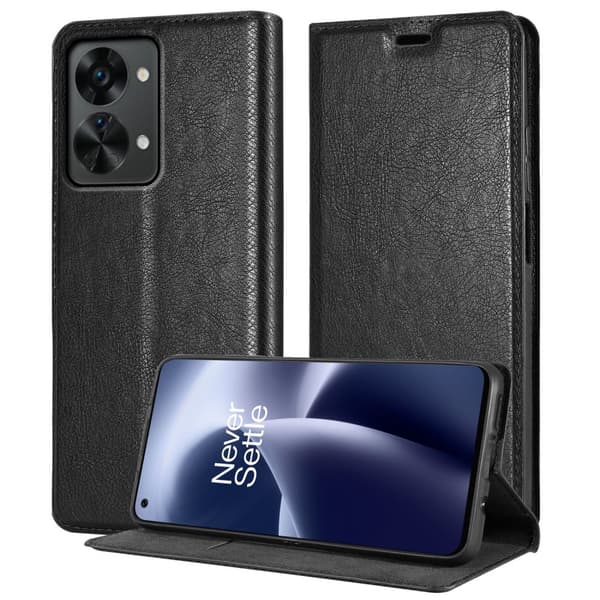 Lommebokdeksel til OnePlus Nord 2T Deksel med magnetisk lukking, stativfunksjon og kortlomme