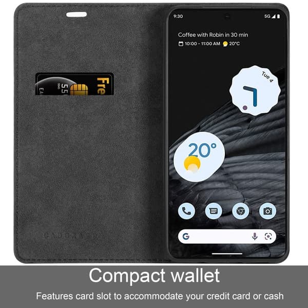 Google PIXEL 7 PRO Cover Etui Case (Sort)