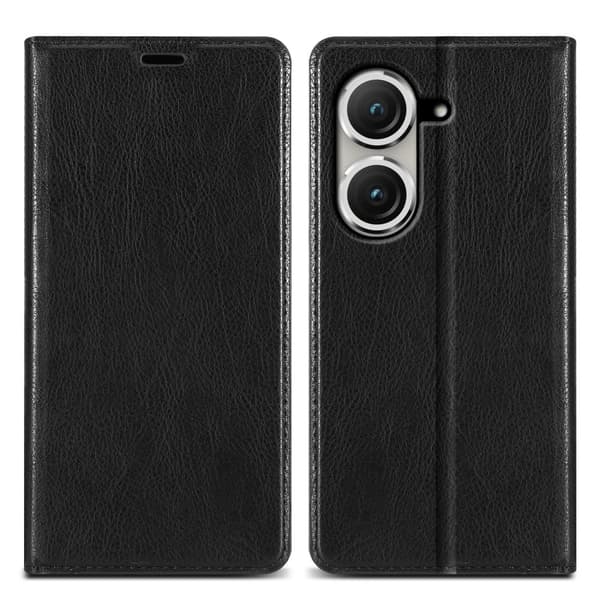 Asus ZenFone 9 Suojakotelo Suojakuori Lompakkokotelo Matkapuhelinkotelo jossa magneettisuljenta, jalusta-toiminto ja korttitasku