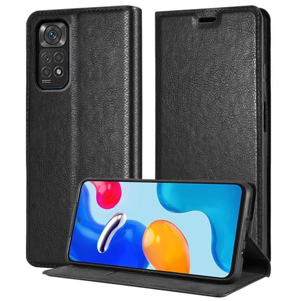Xiaomi RedMi NOTE 11 4G / 11S 4G Fodral Skal Plånboksfodral Case med magnetisk stängning, ståfunktion och kortficka