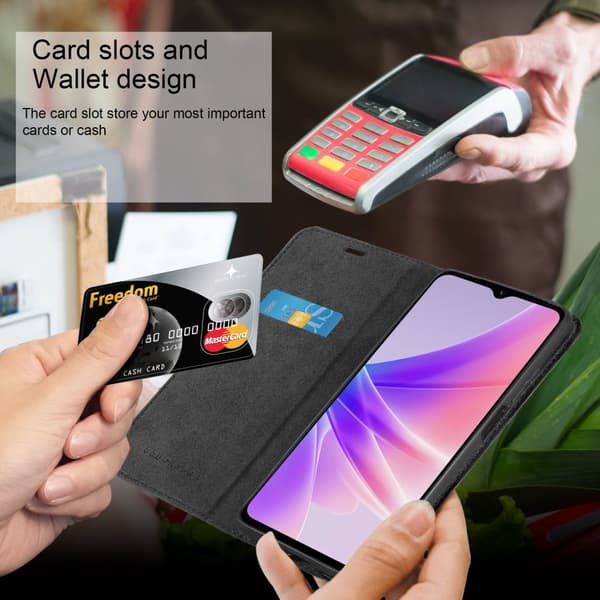 ZTE Blade A72 5G Cover Etui Case (Sort)