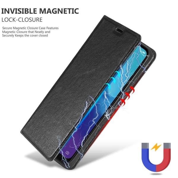 ZTE Blade V30 Vita Fodral Skal Plånboksfodral Case med magnetisk stängning, ståfunktion och kortficka