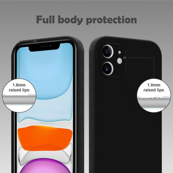 Suojakuori iPhone 11 Suojakotelo on valmistettu joustavasta TPU-silikonista ja pehmeästä kosketuksesta