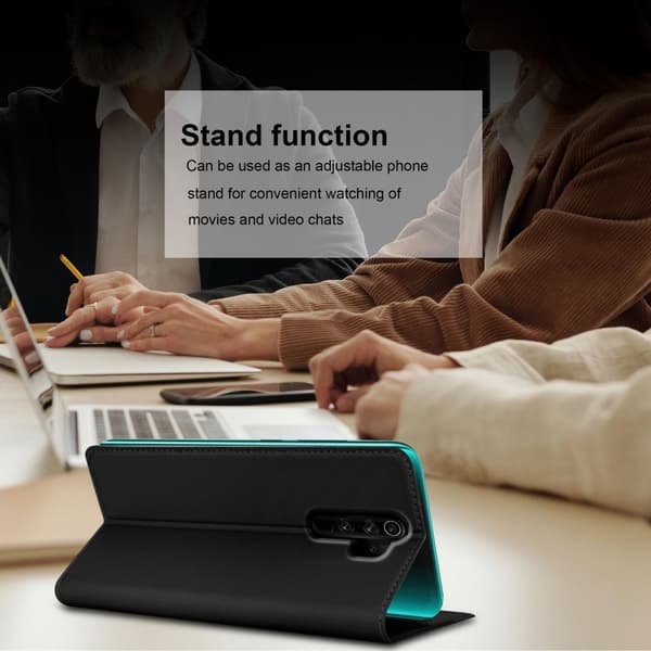 Xiaomi RedMi NOTE 8 PRO Suojakotelo Suojakuori Lompakkokotelo Matkapuhelinkotelo jossa magneettisuljenta, jalusta-toiminto ja korttitasku