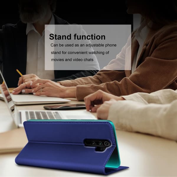 Xiaomi RedMi NOTE 8 PRO Suojakotelo Suojakuori Lompakkokotelo Matkapuhelinkotelo jossa magneettisuljenta, jalusta-toiminto ja korttitasku