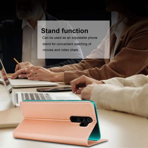 Xiaomi RedMi NOTE 8 PRO Suojakotelo Suojakuori Lompakkokotelo Matkapuhelinkotelo jossa magneettisuljenta, jalusta-toiminto ja korttitasku