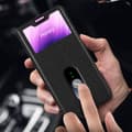 Pikkukuva 6 / 6: Nokia 6,1 Suojakotelo Suojakuori Lompakkokotelo Matkapuhelinkotelo jossa on magneettisuljenta, jalusta-toiminto ja 2 katseluikkunaa