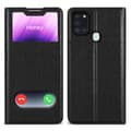 Miniatyrbild 1 av 7: Samsung Galaxy A21s Skal Plånboksfodral Fodral Case med magnetisk stängning, ståfunktion och 2 visningsfönster