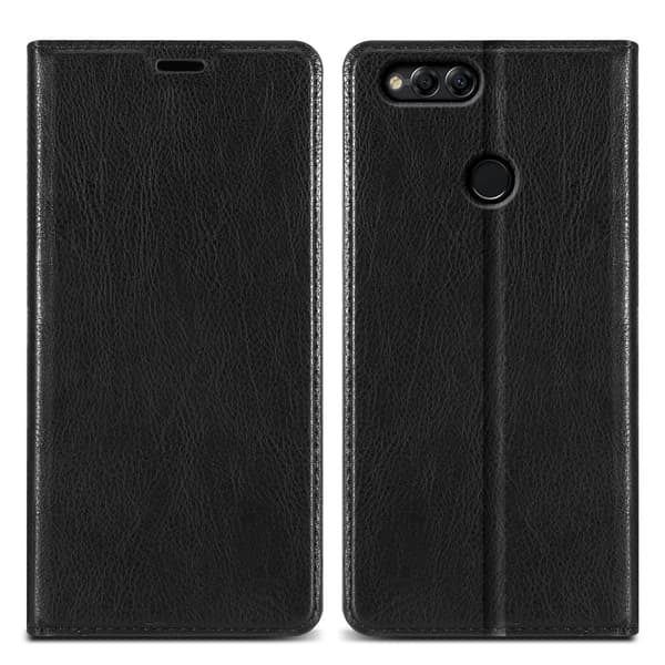Honor 7X Suojakotelo Suojakuori Lompakkokotelo Matkapuhelinkotelo jossa magneettisuljenta, jalusta-toiminto ja korttitasku