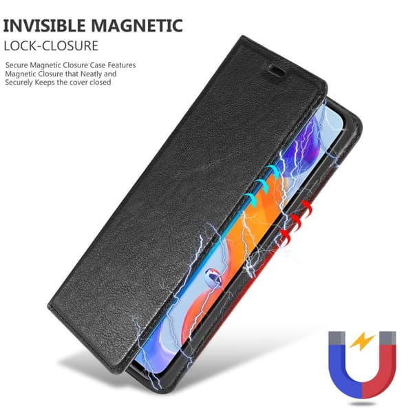 Xiaomi RedMi NOTE 11 PRO+ Fodral Skal Plånboksfodral Case med magnetisk stängning, ståfunktion och kortficka