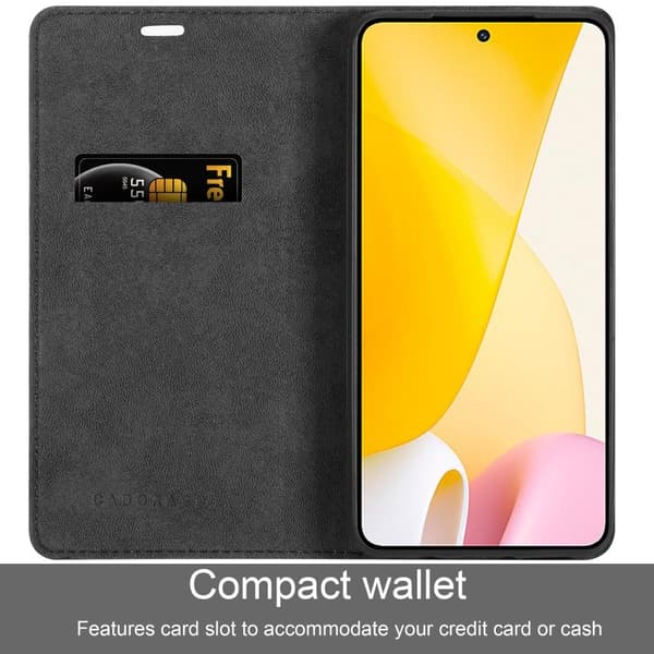 Xiaomi 12 LITE Cover Etui Case (Sort)
