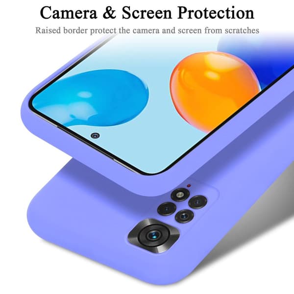 Xiaomi RedMi NOTE 11 4G / 11S 4G Suojakotelo Suojakuori valmistettu joustavasta TPU-silikonista