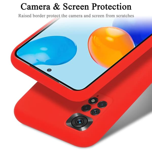 Xiaomi RedMi NOTE 11 4G / 11S 4G Suojakotelo Suojakuori valmistettu joustavasta TPU-silikonista