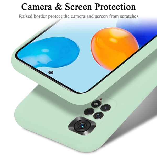 Xiaomi RedMi NOTE 11 4G / 11S 4G Suojakotelo Suojakuori valmistettu joustavasta TPU-silikonista