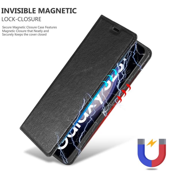 Samsung Galaxy S23 PLUS Fodral Skal Plånboksfodral Case med magnetisk stängning, ståfunktion och kortficka