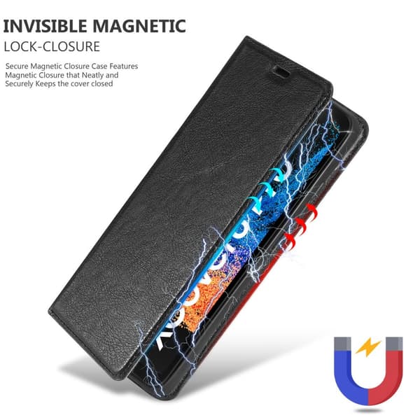 Lommebokdeksel til Samsung Galaxy XCover 6 PRO Deksel med magnetisk lukking, stativfunksjon og kortlomme